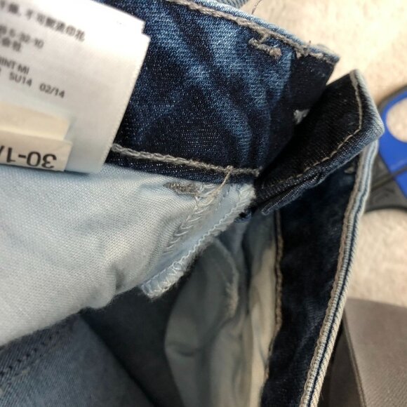 NWT Old Navy Womens Jeans Size 2 Blue Denim Rockstar Mid-Rise Skinny Ankle Chic - Picture 14 of 16